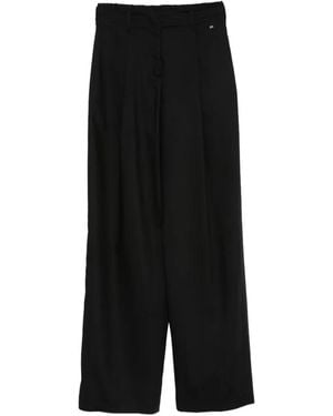 Herno Pleated Trousers - Black