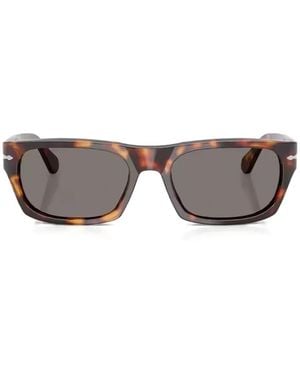 Persol Tortoiseshell-Pattern Sunglasses - Grey