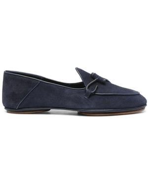 Edhen Milano スエード ローファー - ブルー