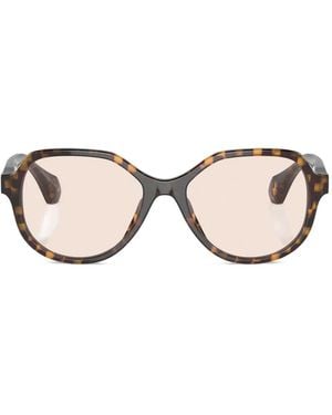 Alain Mikli Damier Sunglasses - Natural