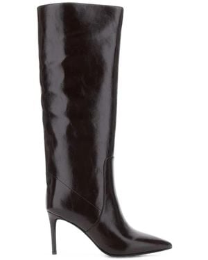 Jeffrey Campbell Arsen Pointed-Toe Stiletto Boots - Black