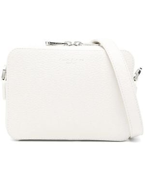 Aspinal of London Leather Cross Body Bag - White