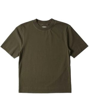 MHL by Margaret Howell Flatlock Crew-Neck T-Shirt - Green