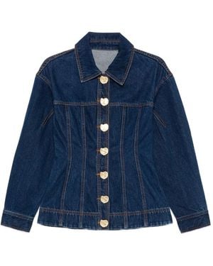 Aje. Camicia Denim Gianna - Blu