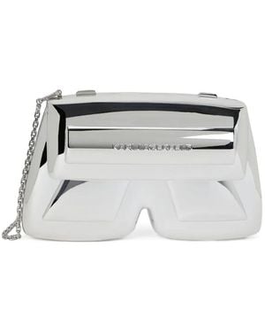KARL LAGERFELD Ikon K Clutch Bag - Grey