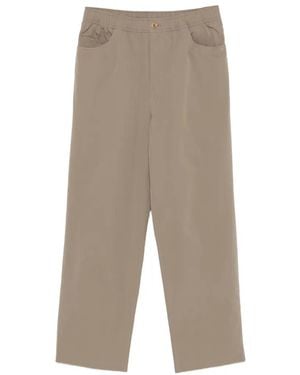 Norse Projects Pantaloni Con Vita Elasticizzata - Bianco