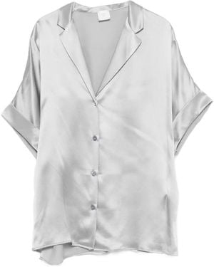 Eleventy Silk Shirt - Grey
