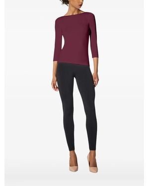 Wolford Cordoba Oberteil mit U-Boot-Ausschnitt - Rot