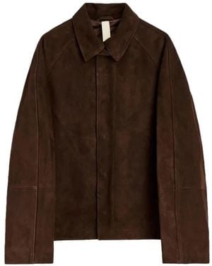 sunflower Suede Jacket - Brown