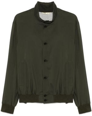 Maurizio Baldassari Stand Up-Collar Bomber Jacket - Green