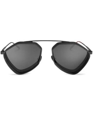 Vysen Eyewear Ezy Pilot-Frame Sunglasses - Black