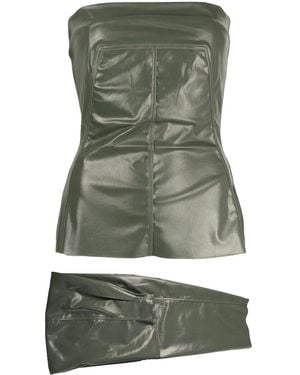 Rick Owens High-Waisted Maxi Skirt - Green