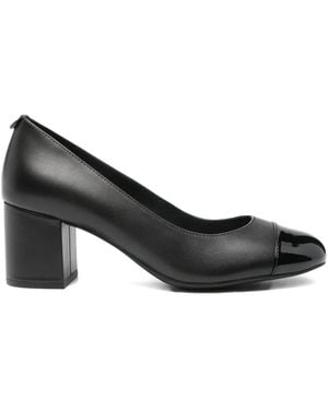 MICHAEL Michael Kors 60Mm Perla Flex Block-Heel Court Shoes - Black