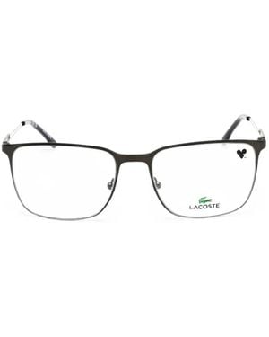 Lacoste Rectangle-Frame Glasses - Black