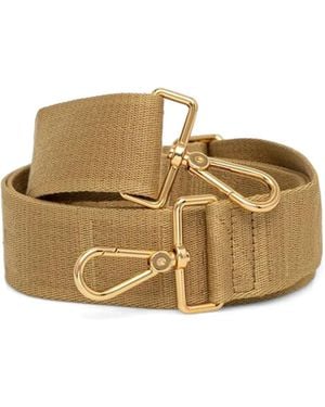Coccinelle Ribbon Strap Bag - Natural