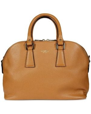Avenue Leather Handbag - Brown