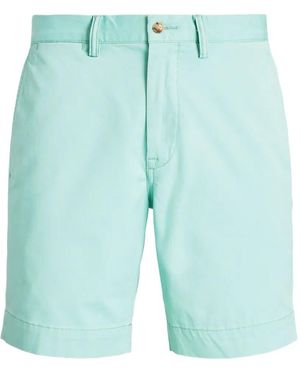 Polo Ralph Lauren Logo-Embroidered Chino Shorts - Blue