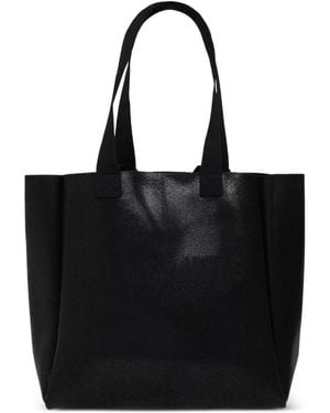 AllSaints Izzy Logo-Detail Tote Bag - Black