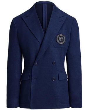 Ralph Lauren Kent Double-Breasted Blazer - Blue