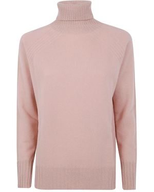 Twinset Turtleneck Jumper - Pink
