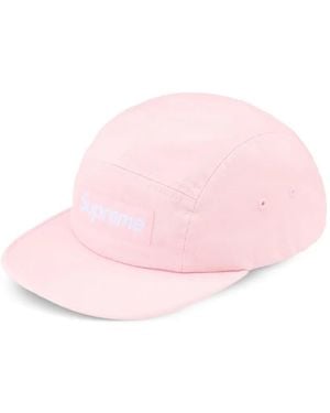Supreme Gorra Con Parche Del Logo - Rosa