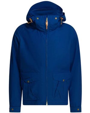 Ceccarelli Hooded Zip-Up Jacket - Blue
