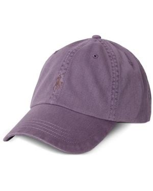Polo Ralph Lauren Pony-Embroidered Baseball Cap - Purple