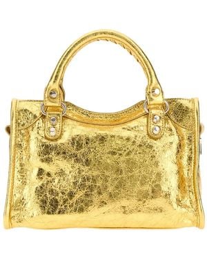 Balenciaga Mini Le City Tote Bag - Metallic