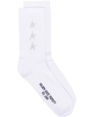 Golden Goose スター 靴下 - ホワイト