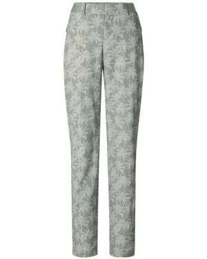 Bogner Pantalones Tessi Con Motivo De Palmeras - Gris