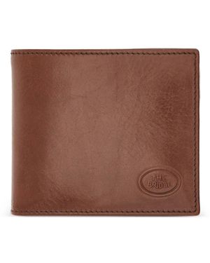 The Bridge Leather Bi-Fold Wallet - Brown
