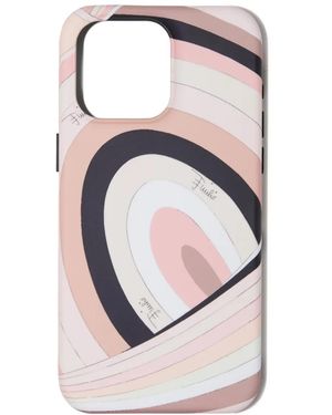 PUCCI Marmo-Print Iphone 16 Pro Max Case - Pink