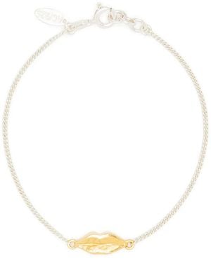 Wouters & Hendrix Sterling Lips Bracelet - White
