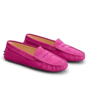 Tod's Gommini Moccasino Loafers - Pink