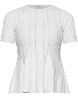 Max Mara Top Epoche - Blanco