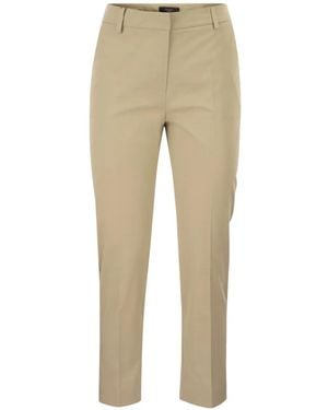 Weekend by Maxmara Slim-Fit Trousers - Natural