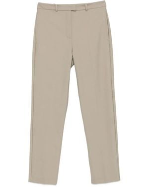 Patrizia Pepe Straight-Leg Trousers - Natural