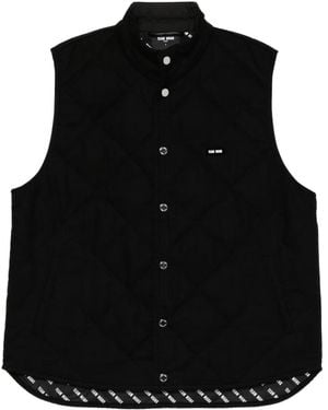 TEAM WANG design The Original 1 Quilted Gilet - Black