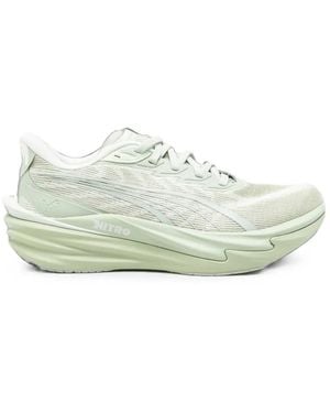 PUMA Nitro Paneled Mesh Sneakers - White