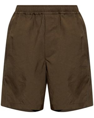 Givenchy Logo-Embroidered Shorts - Green