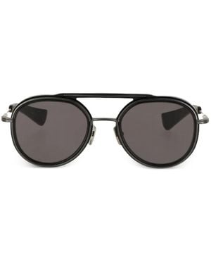 Dita Eyewear Spacecraft Round-Frame Sunglasses - Black