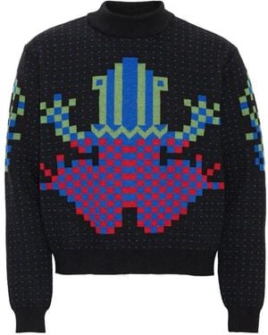 Henrik Vibskov Cross-Stitch Jumper - Black