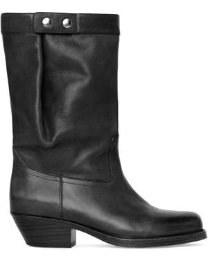 Isabel Marant Ademe レザーブーツ - ブラック