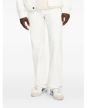 Off-White c/o Virgil Abloh Half Arrow Slim Relaxed Trousers - White