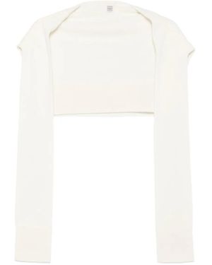 TOTEME Sleeve Scarf - White