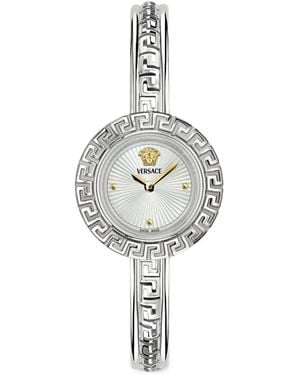 Versace La Greca 28Mm Watch - White
