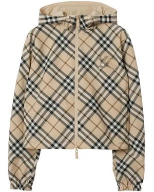 Burberry Vintage Check Reversible Jacket - Natural