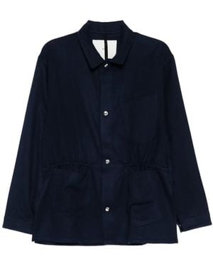 Setchu Surchemise En Cachemire - Bleu