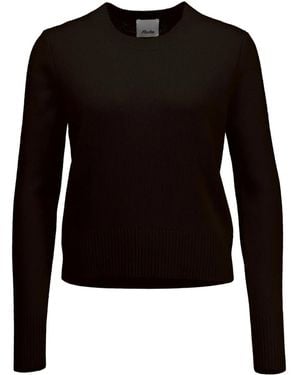 Allude Crew-Neck Jumper - Black