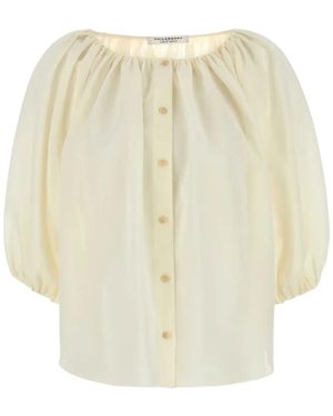 Philosophy Di Lorenzo Serafini Boat-Neck Blouse - Natural